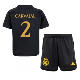 Real Madrid Daniel Carvajal #2 Tredje Kläder Barn 2023-24 Kortärmad (+ Korta byxor)